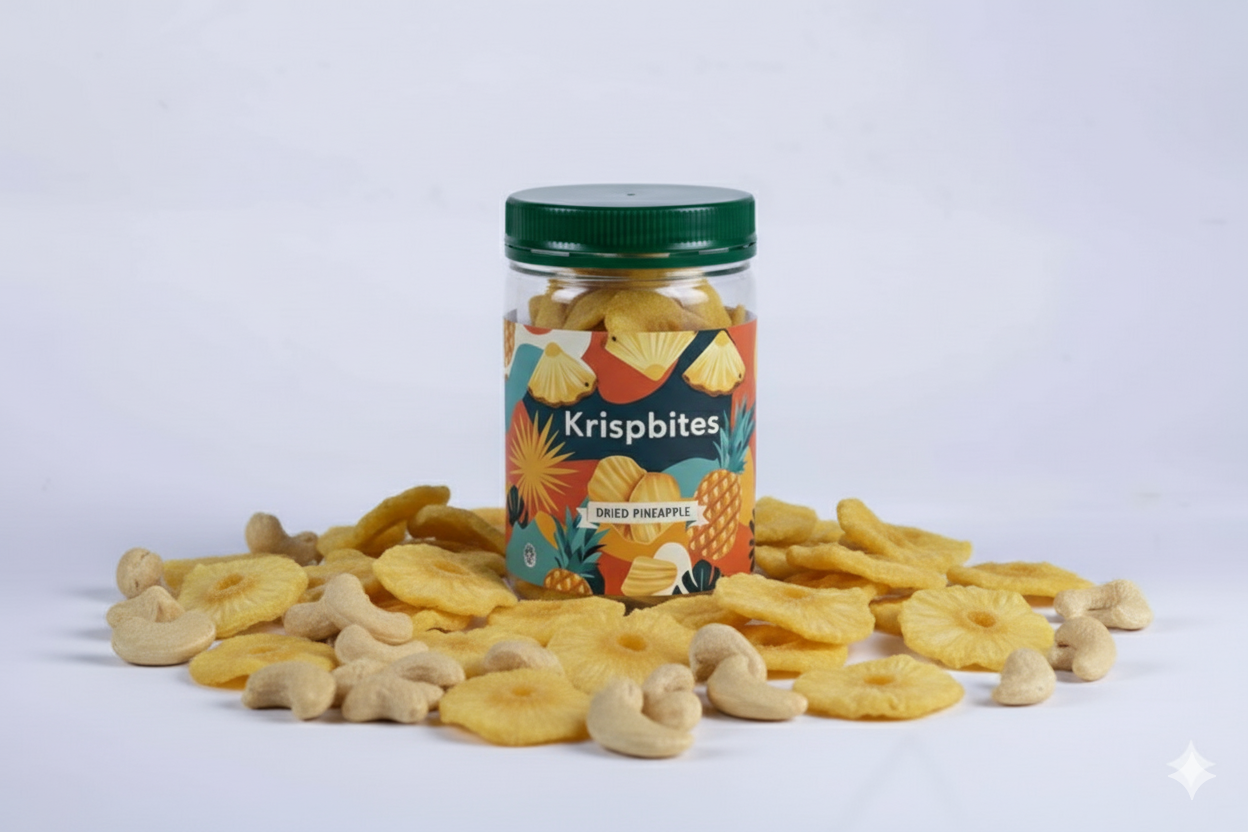 Krispies dried pineapples