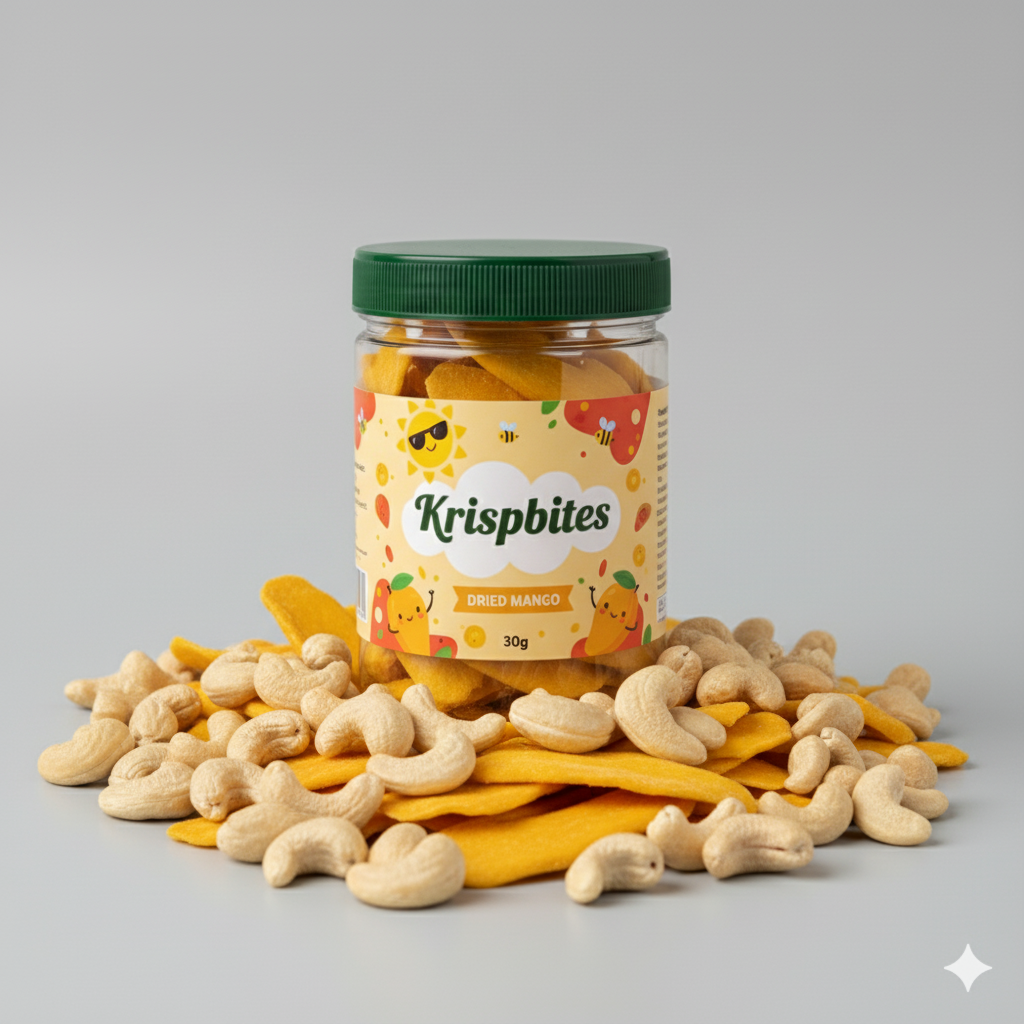 Dried mango & nuts